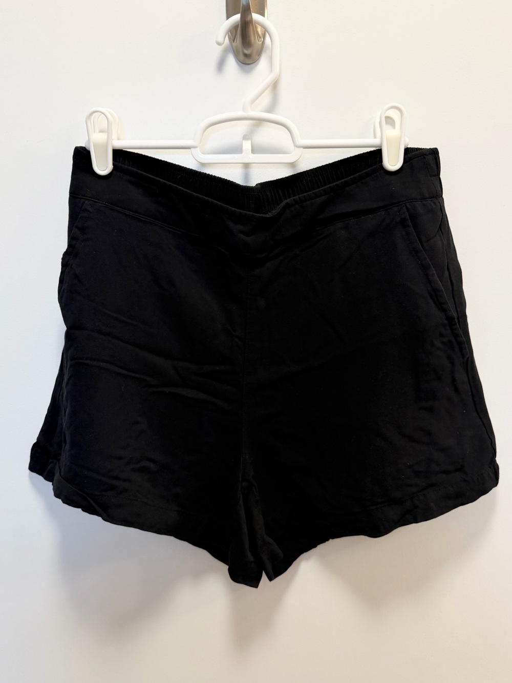 Old navy high rise playa Women's Black Everyday linen Shorts